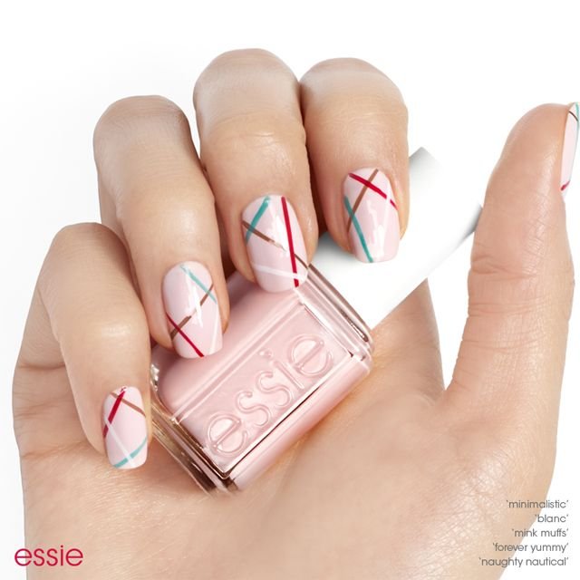 line dance nail art