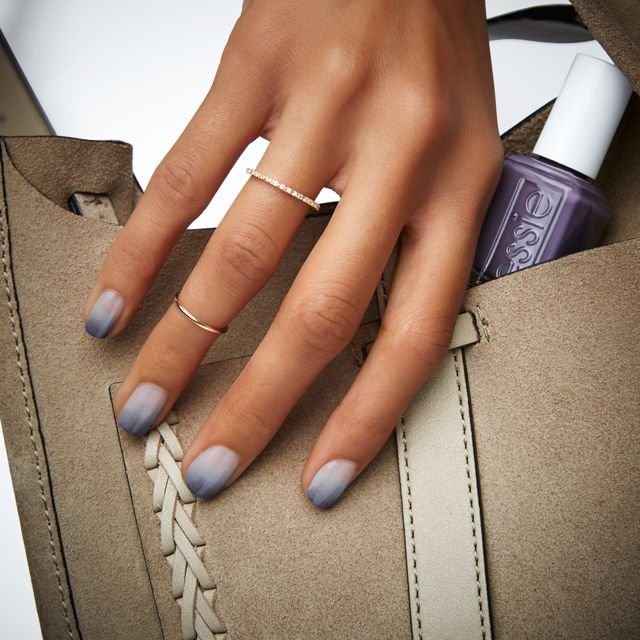 ombre whisper nail art