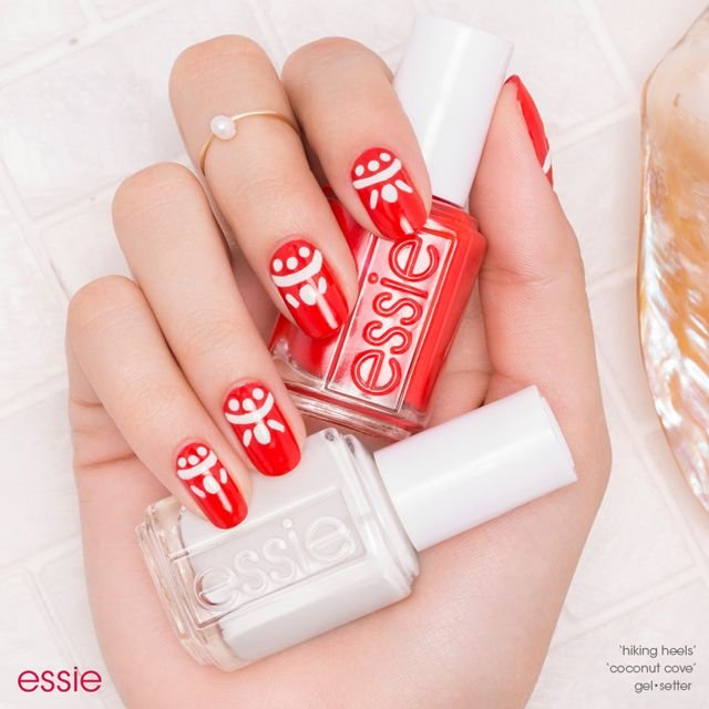 sweet summer crush nail art