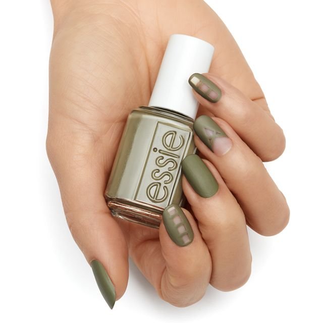 tied up nail art
