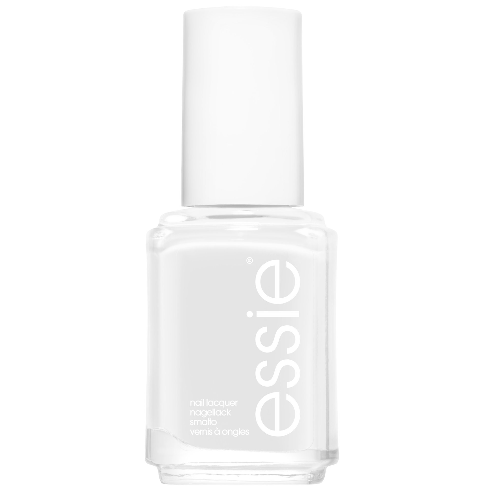 blanc - white french manicure enamel nail polish - essie uk