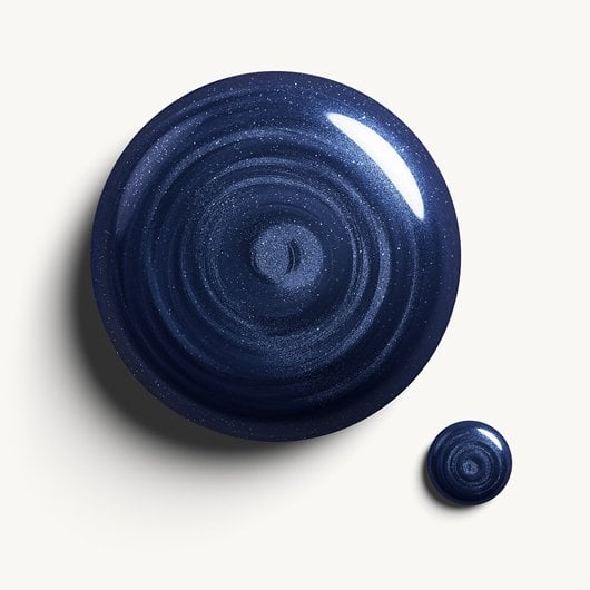 Essie Ice Ice Navy nail polish shade dot