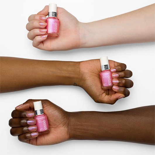 astral aura special effects nail polish on 3 skintones