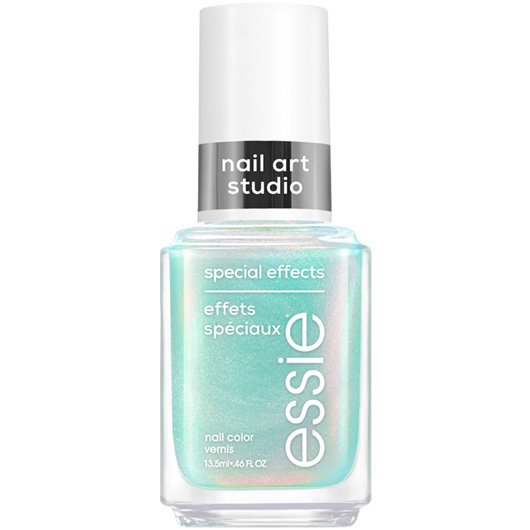 mystic marine blue pearl nail polish